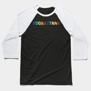 Retro Color - Hoobastank Baseball T-Shirt